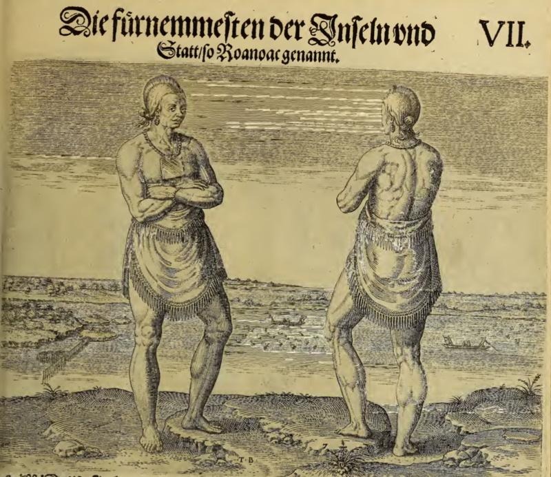 Die fürnemmesten der Inseln und Statt so Roanoac genannt. VII.