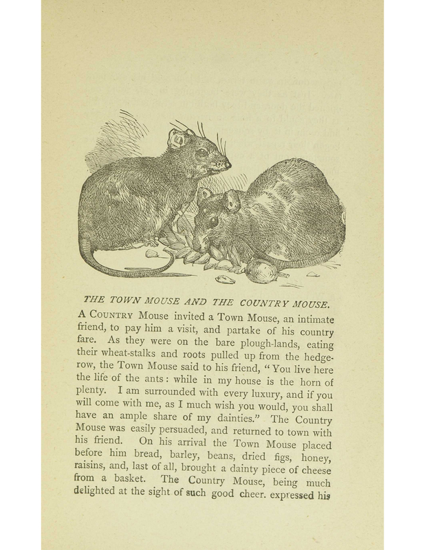 The Town Mouse and the Country Mouse