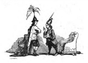 [The Emperor of Lilliput and Finance Minister discuss what to do with Gulliver]