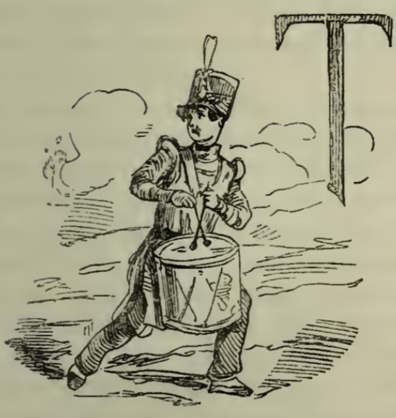 [Vanity Fair Chapter XXXI Inhabited Initial]