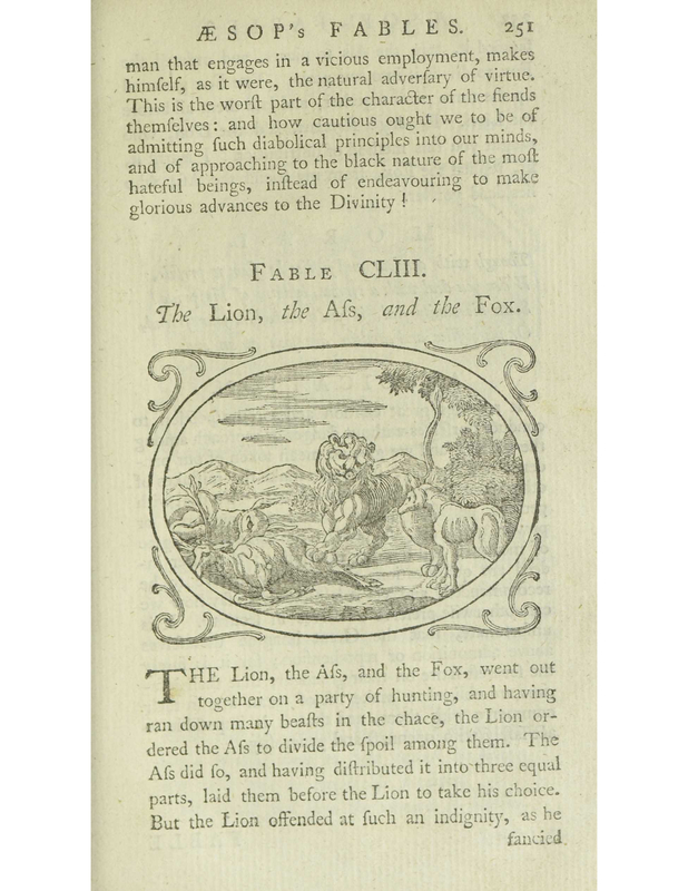 The Lion, The Afs, and the Fox.