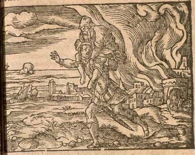 [Aeneas Carried his Father Anchises on his Back]