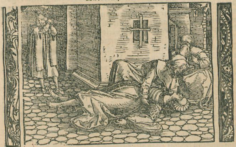 [Act XX – Lucrecia Mourning the Loss of Melibea]