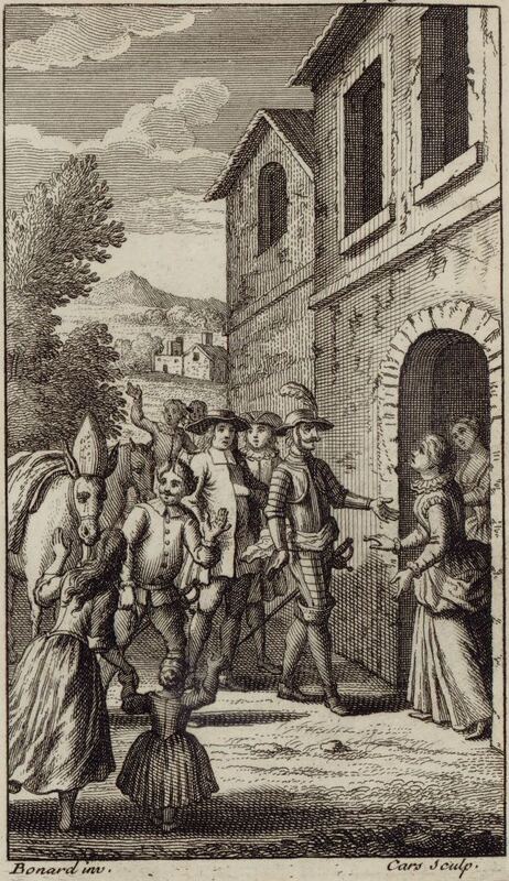 [Don Quixote and Sancho Panza return to their village]