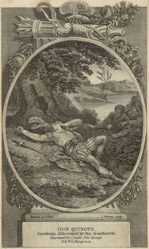 Cardenio discovered by the Goatherds