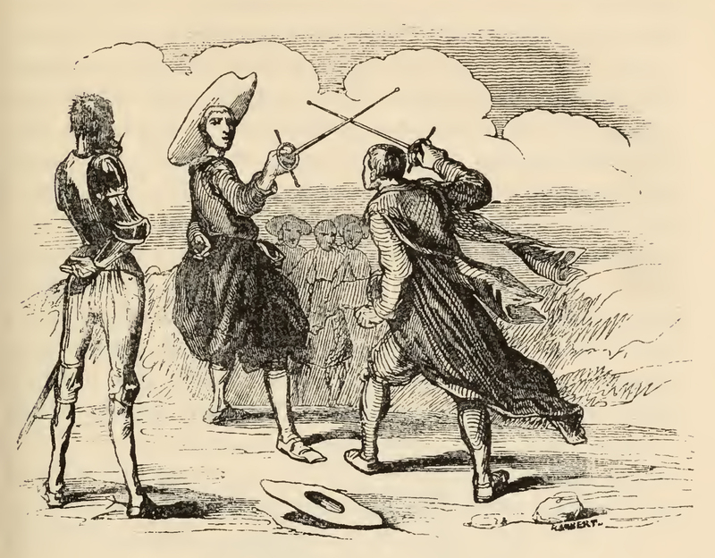 [Of How Quixote Oversaw a Fencing Match]