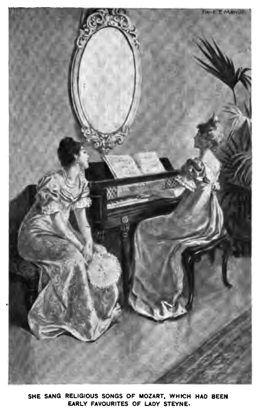 She sang religious songs of Mozart