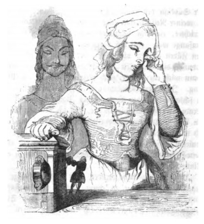 [Glumdalclitch cries when Gulliver leaves with a page on Brobdingnag]