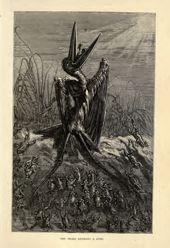 The Frogs Desiring a King