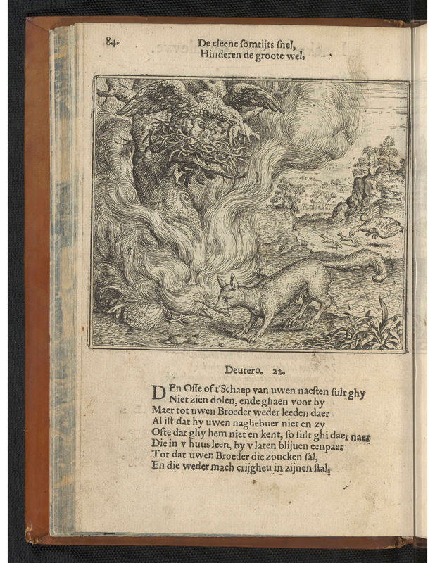 De cleene fomtijts fnel, Hinderen de groote wel.