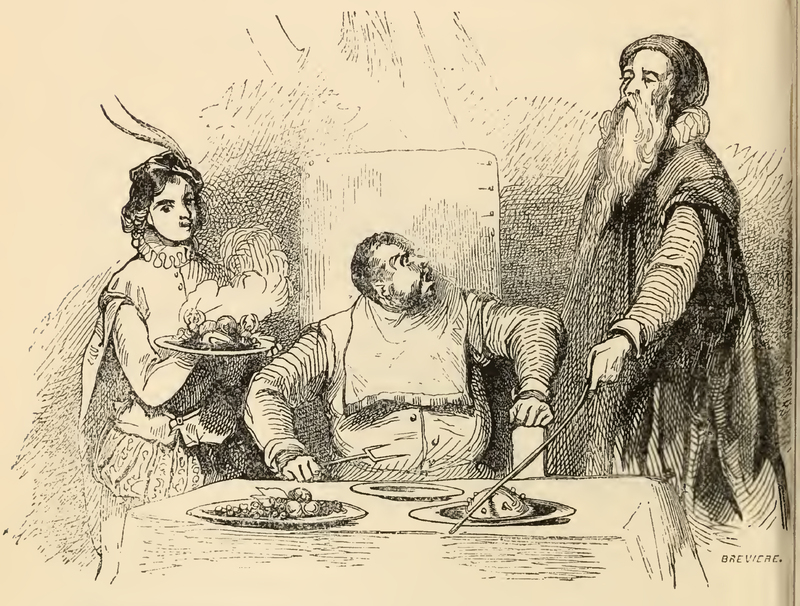 [Sancho Panza Has His Food Whisked Away in Barataria]
