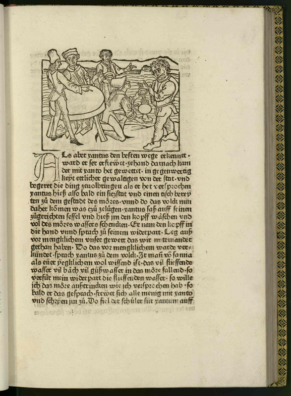 Vita et. Fabulae [Five men near a riverside]
