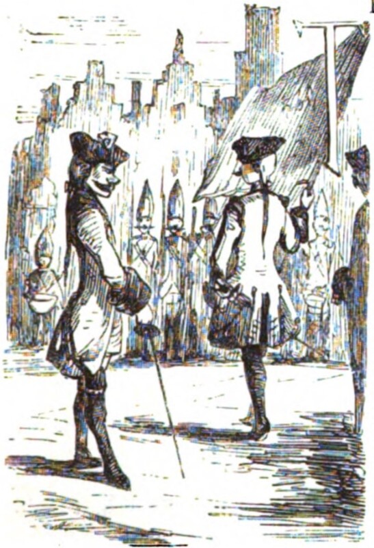 [Vanity Fair Volume I. Chapter XXVIII Inhabited Initial, T]