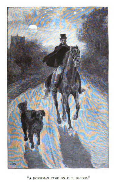 A horseman came on, full gallop.”