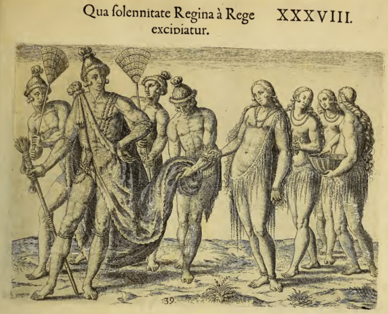 Qua solennitate Regina à Rege excipiatur. XXXVIII.