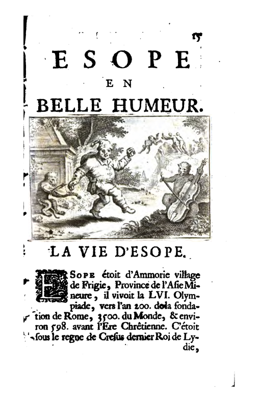 Escope en belle humeur. La vie d'escope