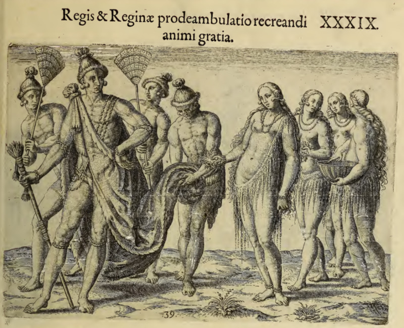 Regis & Reginae prodeambulatio recreandi animi gratia. XXXVIX.