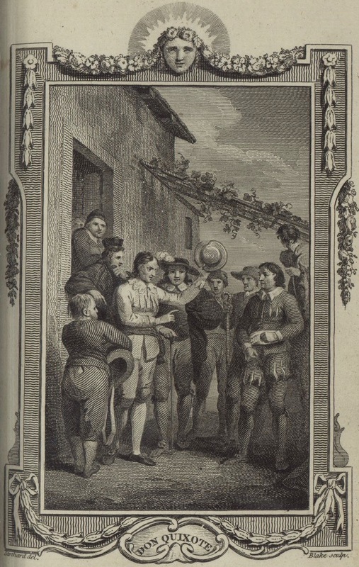 [Dispute at the inn over Mambrino's helmet]