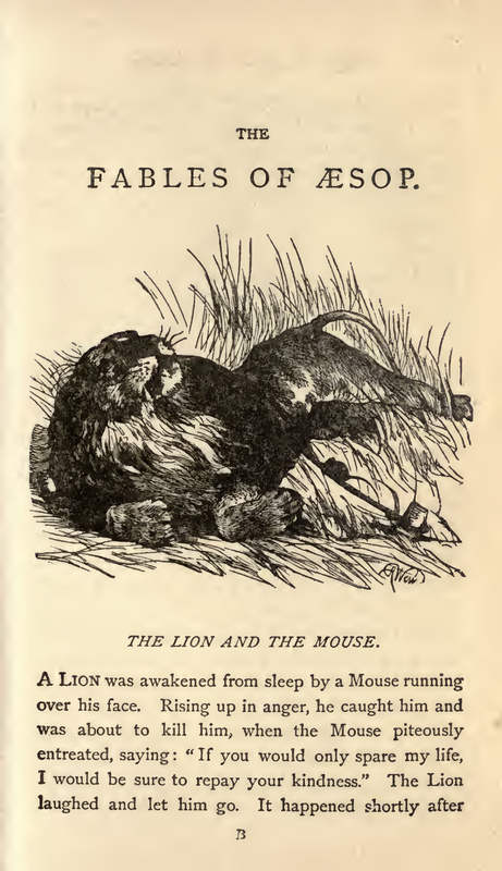 The Lion and the Mouse