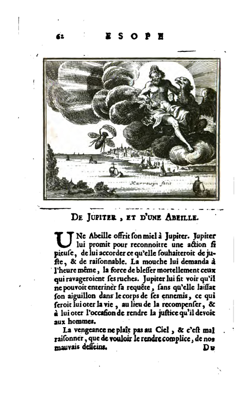 De Jupiter, et d'une Abeille