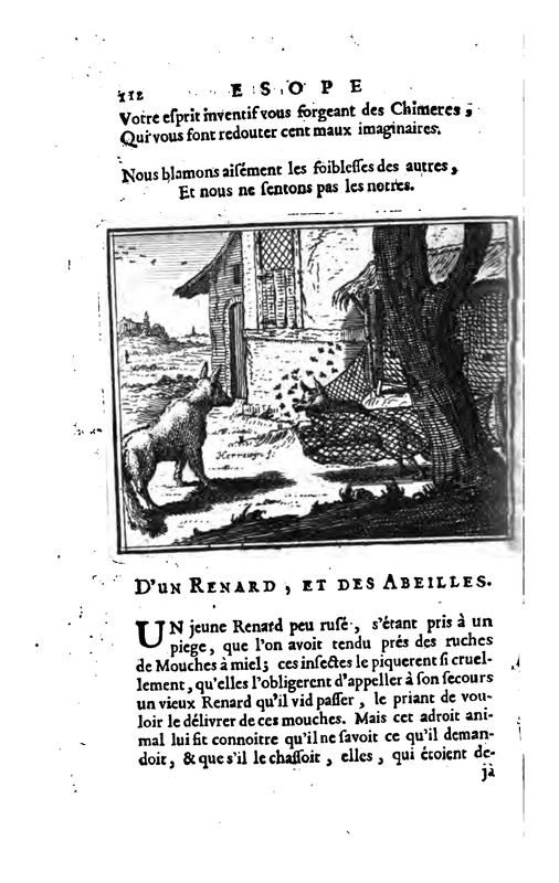 D’un Renard, et des Abeilles