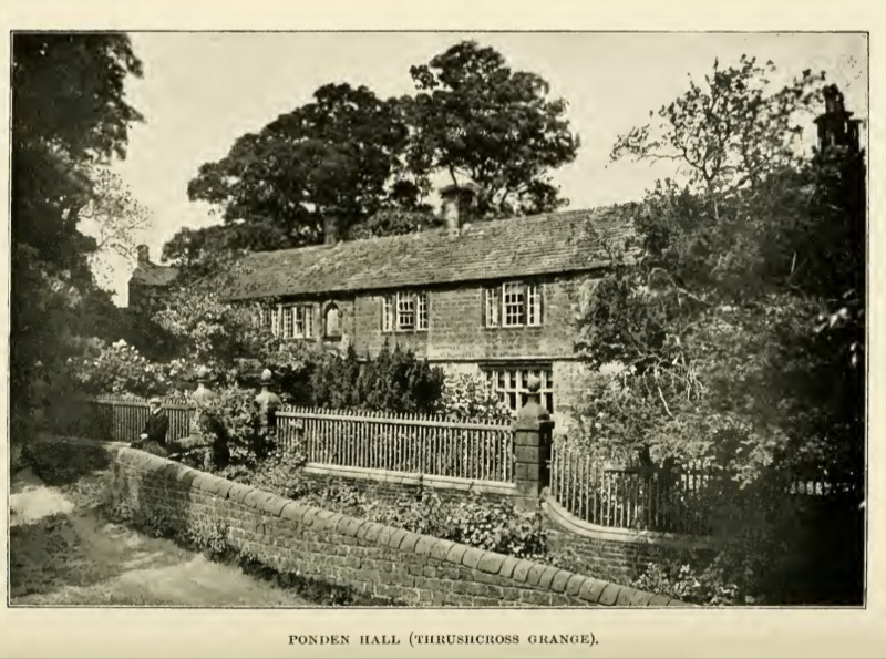 Ponden Hall (said to be Thrushcross Grange)