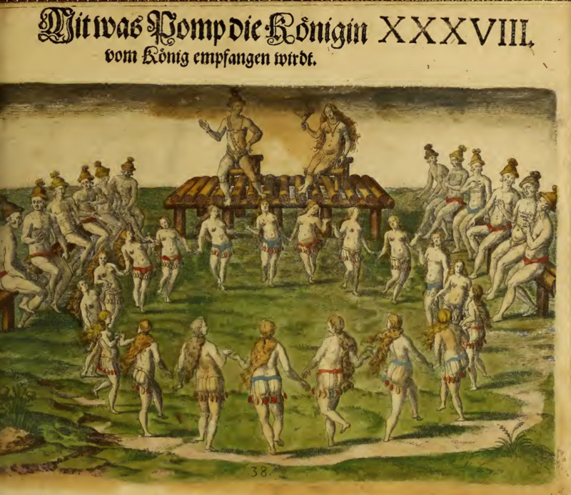 Mit was Pomp die Königin vom König empfangen wirdt. XXXVIII.