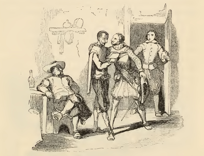 [Don Quixote Reads a Fake Copy of his History]