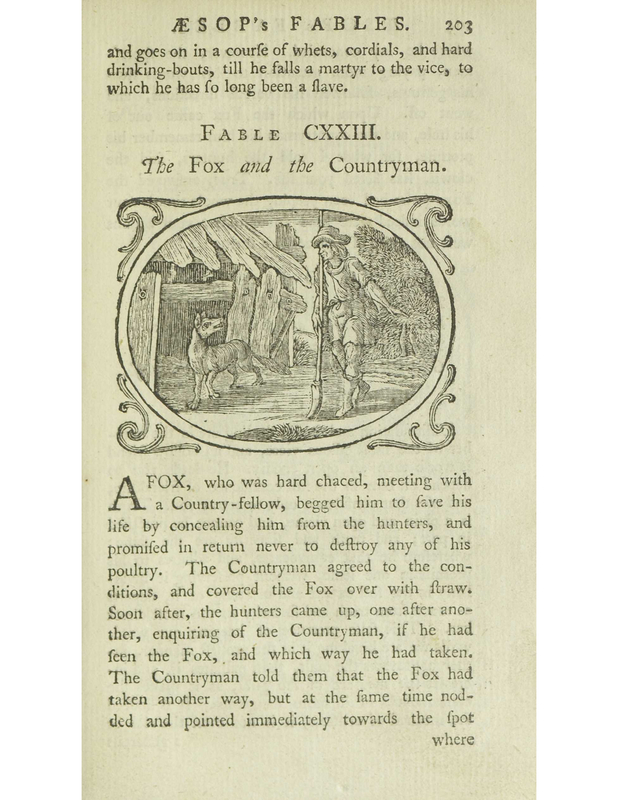 The Fox and the Countryman