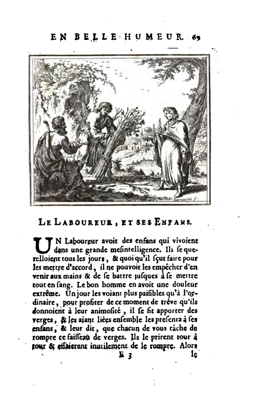 Un Laboureur, et Ses Enfans