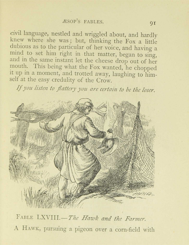 The Hawk and the Farmer