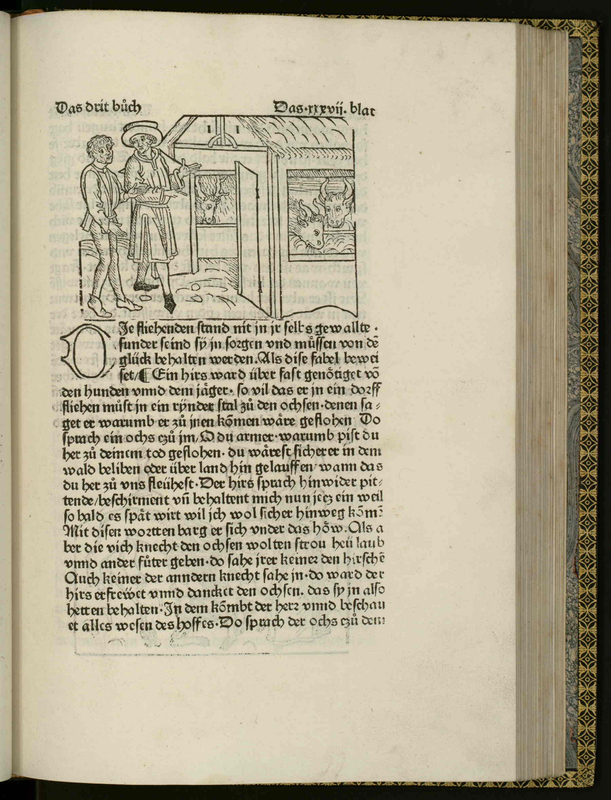 [Two men near the barn]