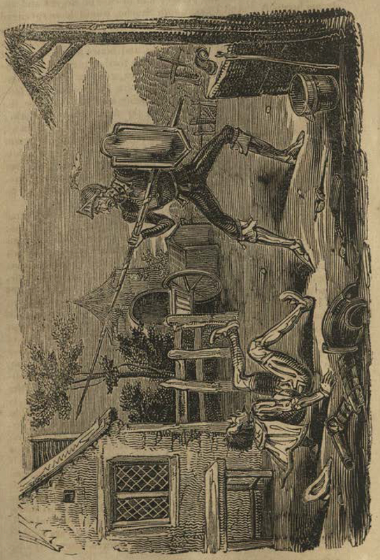 [Don Quixote Beats the Courier]