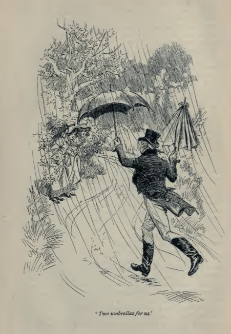 Two umbrellas for us