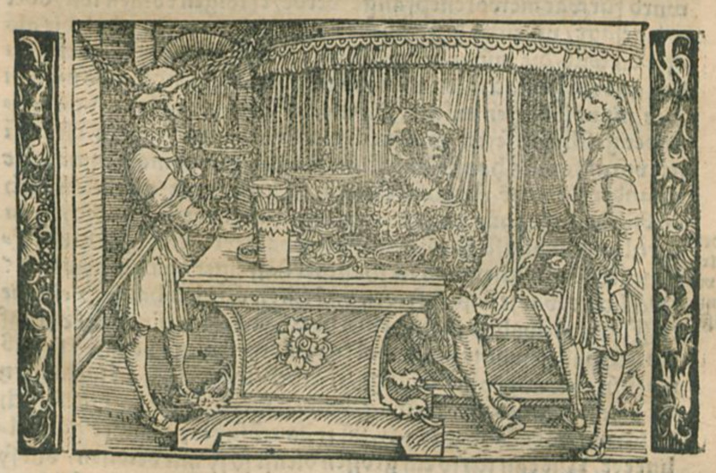 [Act VIII – Sempronio, Calisto, and Pármeno Talking]