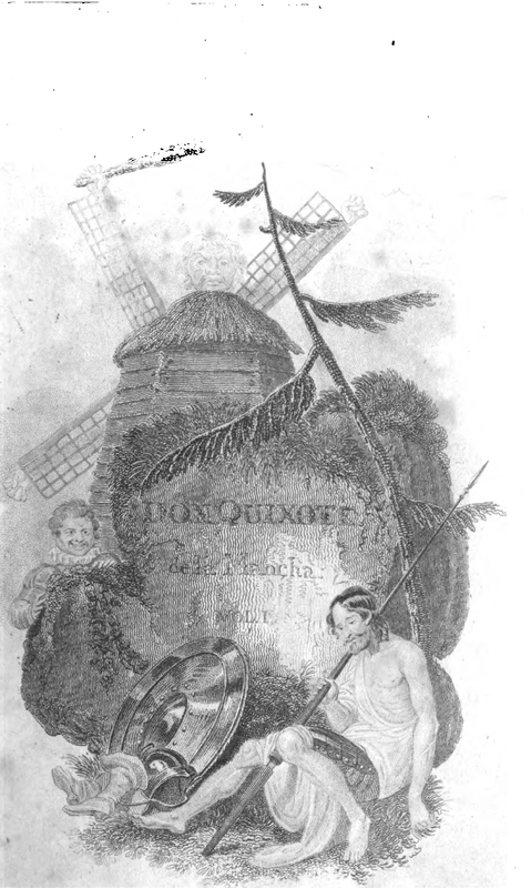 [Don Quixote Sits Forlorn by a Rock]