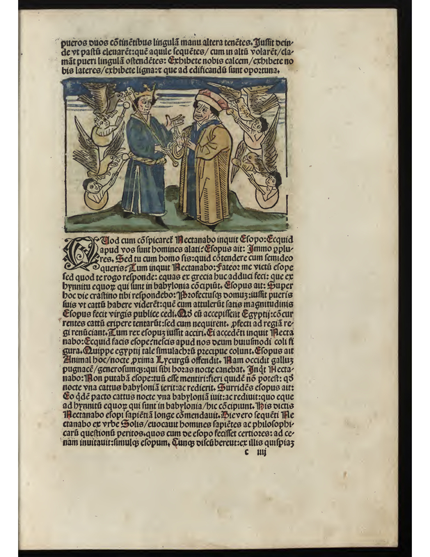 Esopi Appologi siue Mythologi cum quibusdam carminum et fabularum additionibus Sebastiani Brant