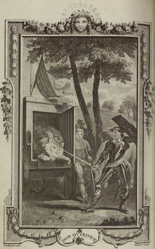 [Don Quixote and the lion]