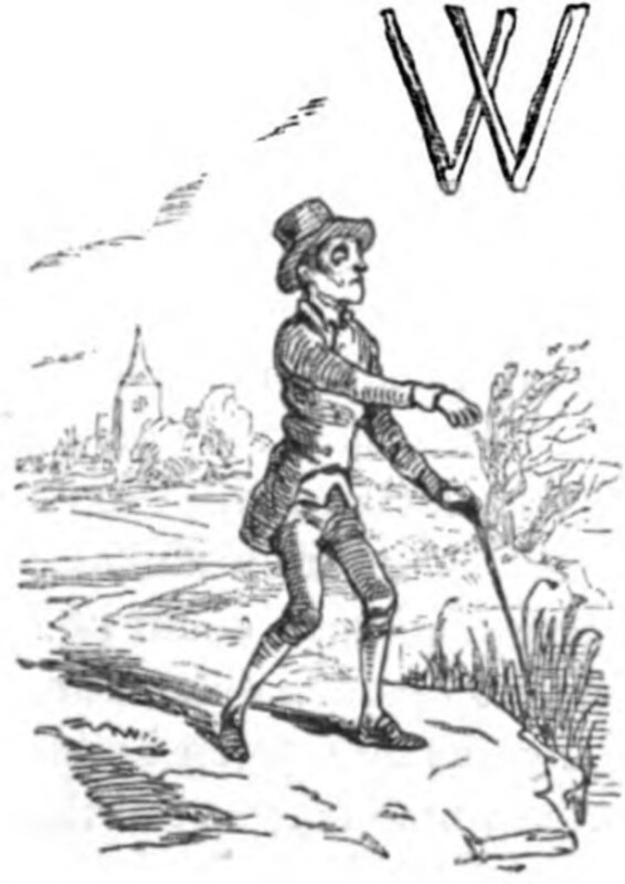 [Vanity Fair Volume I. Chapter XXX Inhabited Initial, W]