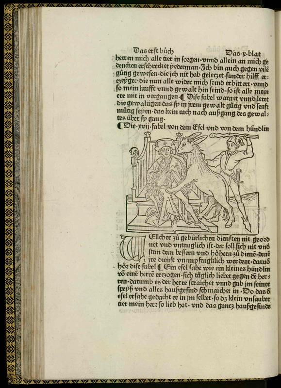 [The Lapdog and the Donkey]