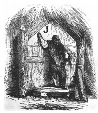 [Gulliver in his room on the Country of the Houyhnhnms]