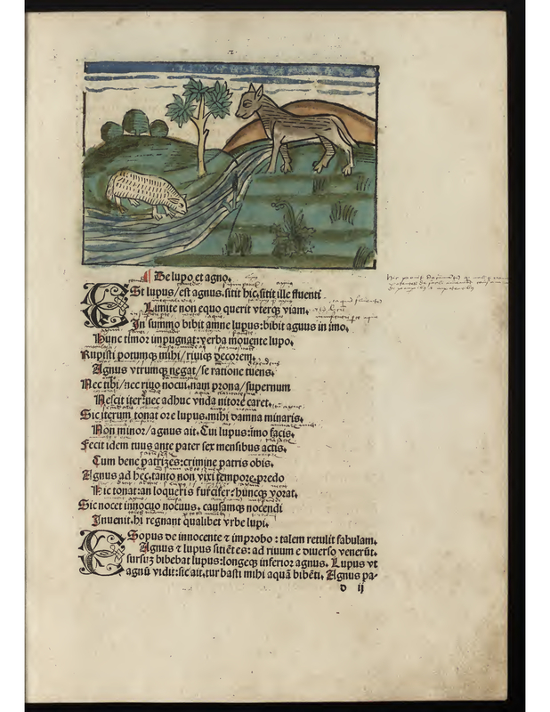 De lupo et agno.