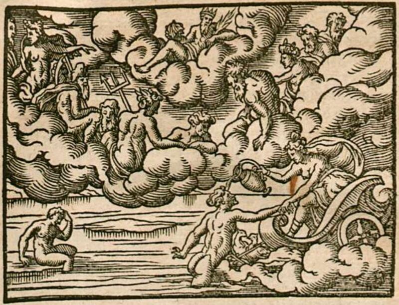 Aeneas zu einem Gott