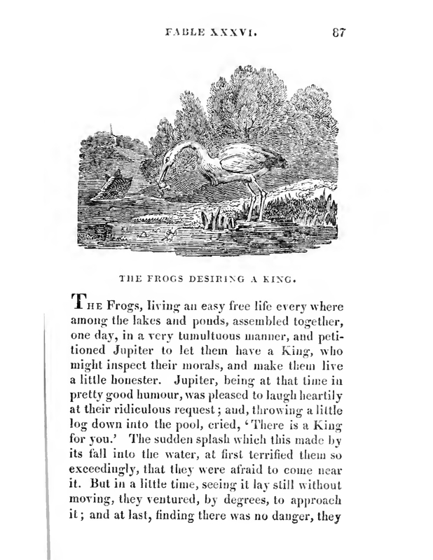 The Frogs Desiring a King