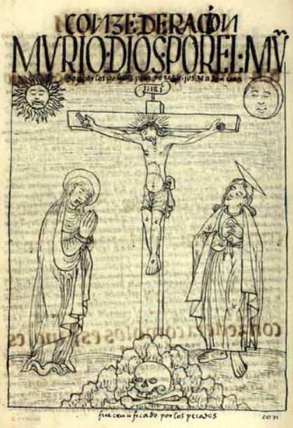 Mvrio Dios Por el Mvndo y Por Los Pobres Pecadores, Hijos de Adan, Eua
