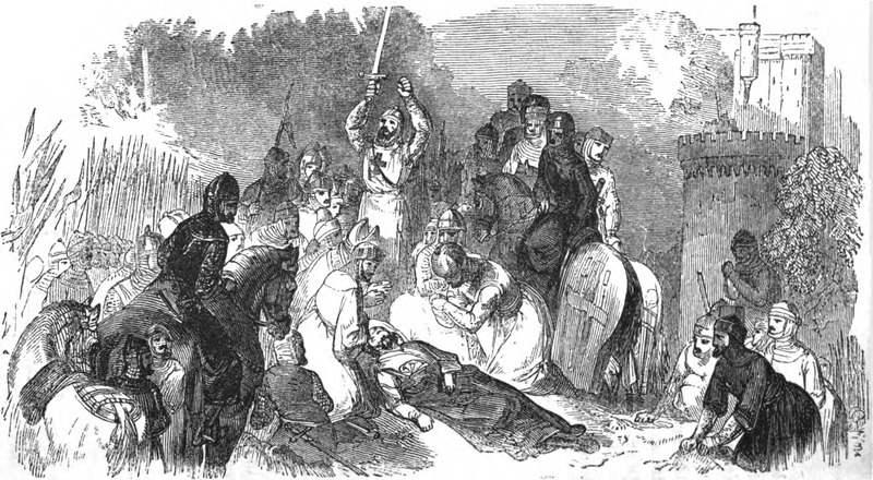 [“Dead the King Don Sancho lieth”]