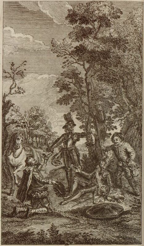 [Don Quixote defeats Sansón Carrasco]