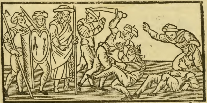 [Act XIII – Execution of Pármeno and Sempronio]