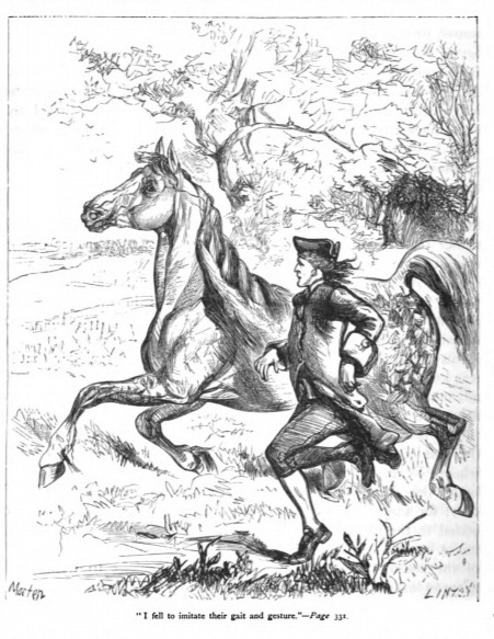 I fell to imitate their gait and gesture. - Page 331