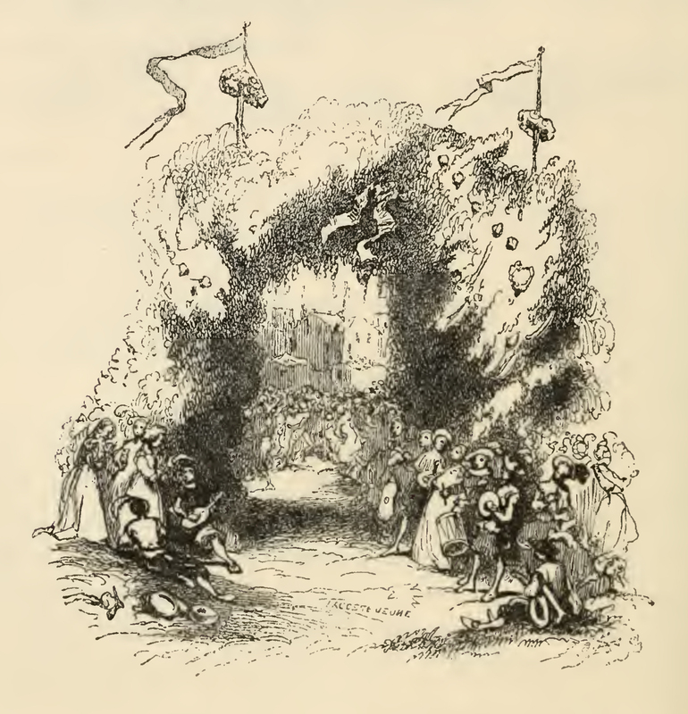 [The Lavish Entrance to Quiteria's Village]